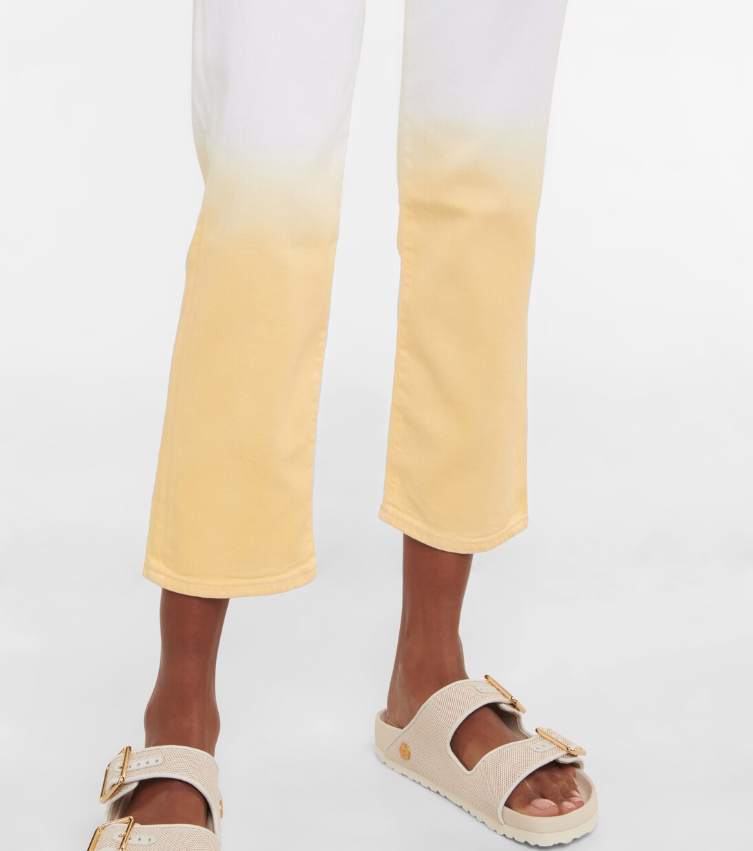 Mid-Rise Jeans The Straight Crop | 7 For All Mankind