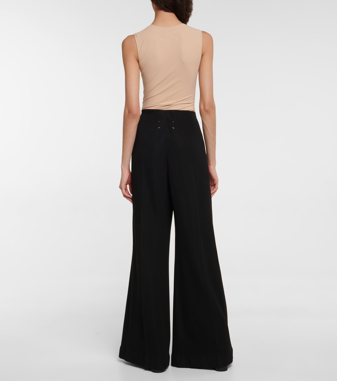 بنطلون واسع بخصر عالي | Maison Margiela