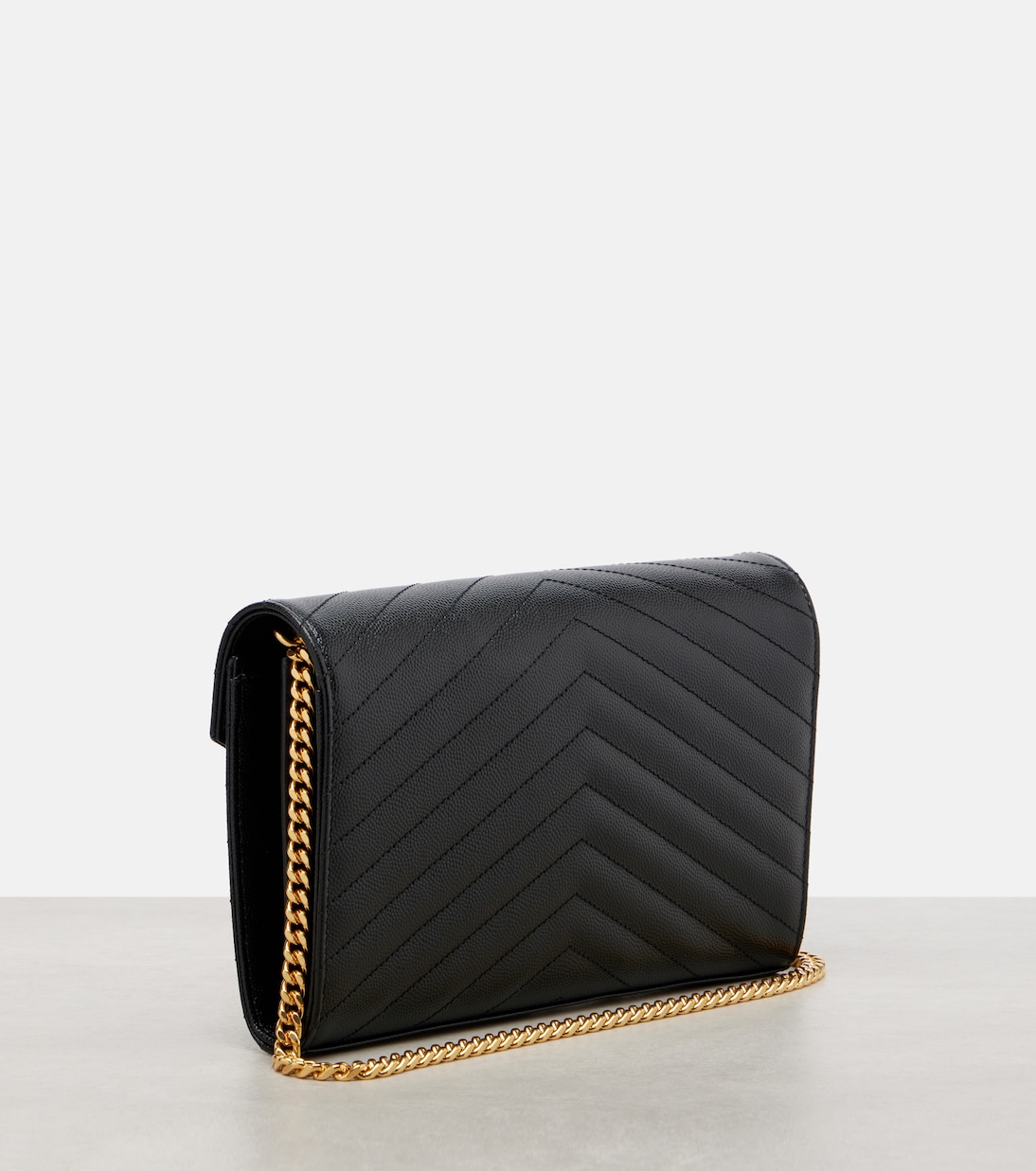 Portemonnaie mit Kettenriemen Cassandre aus Matelassé-Leder | Saint Laurent