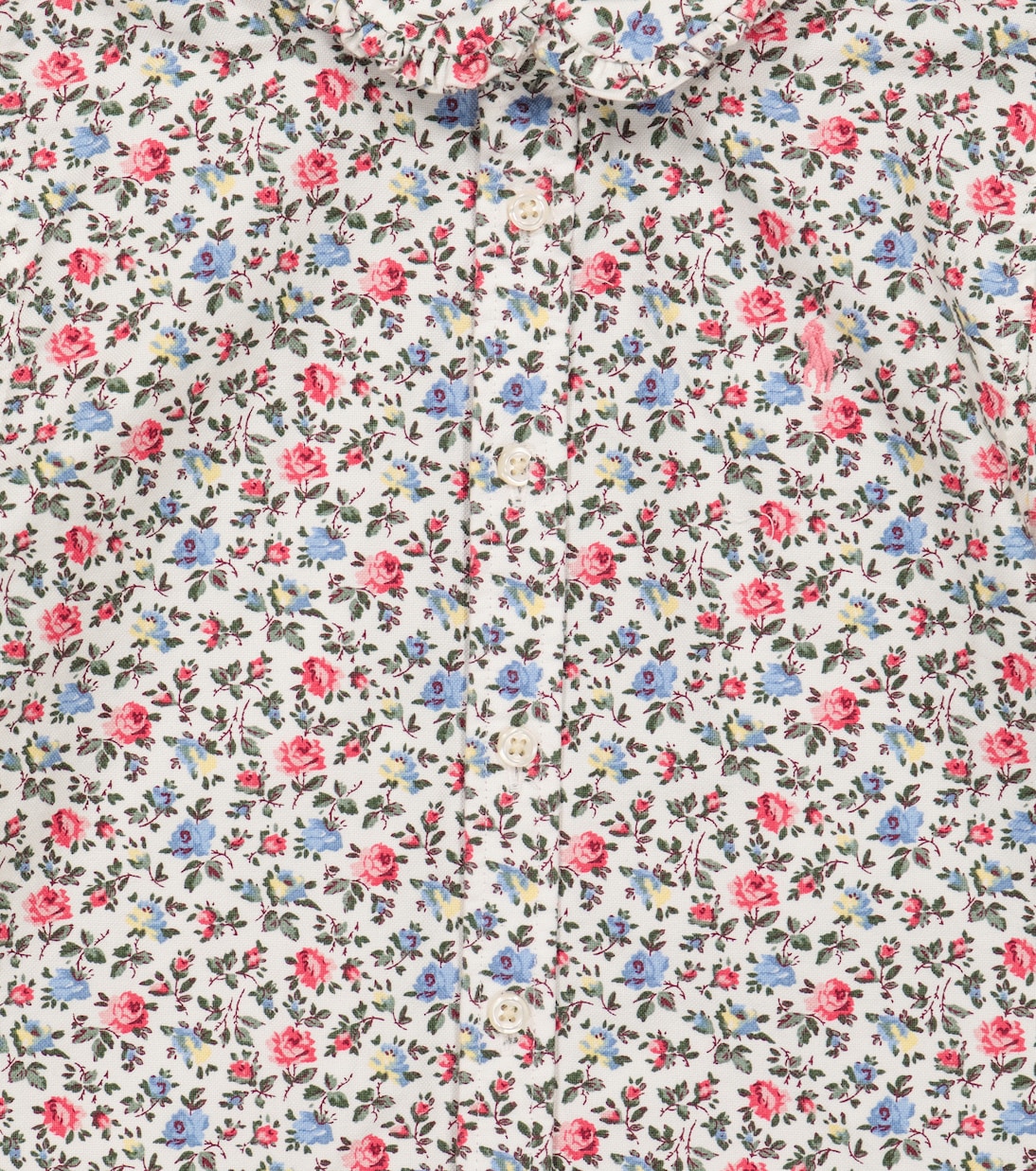 Floral cotton shirt | Polo Ralph Lauren Kids
