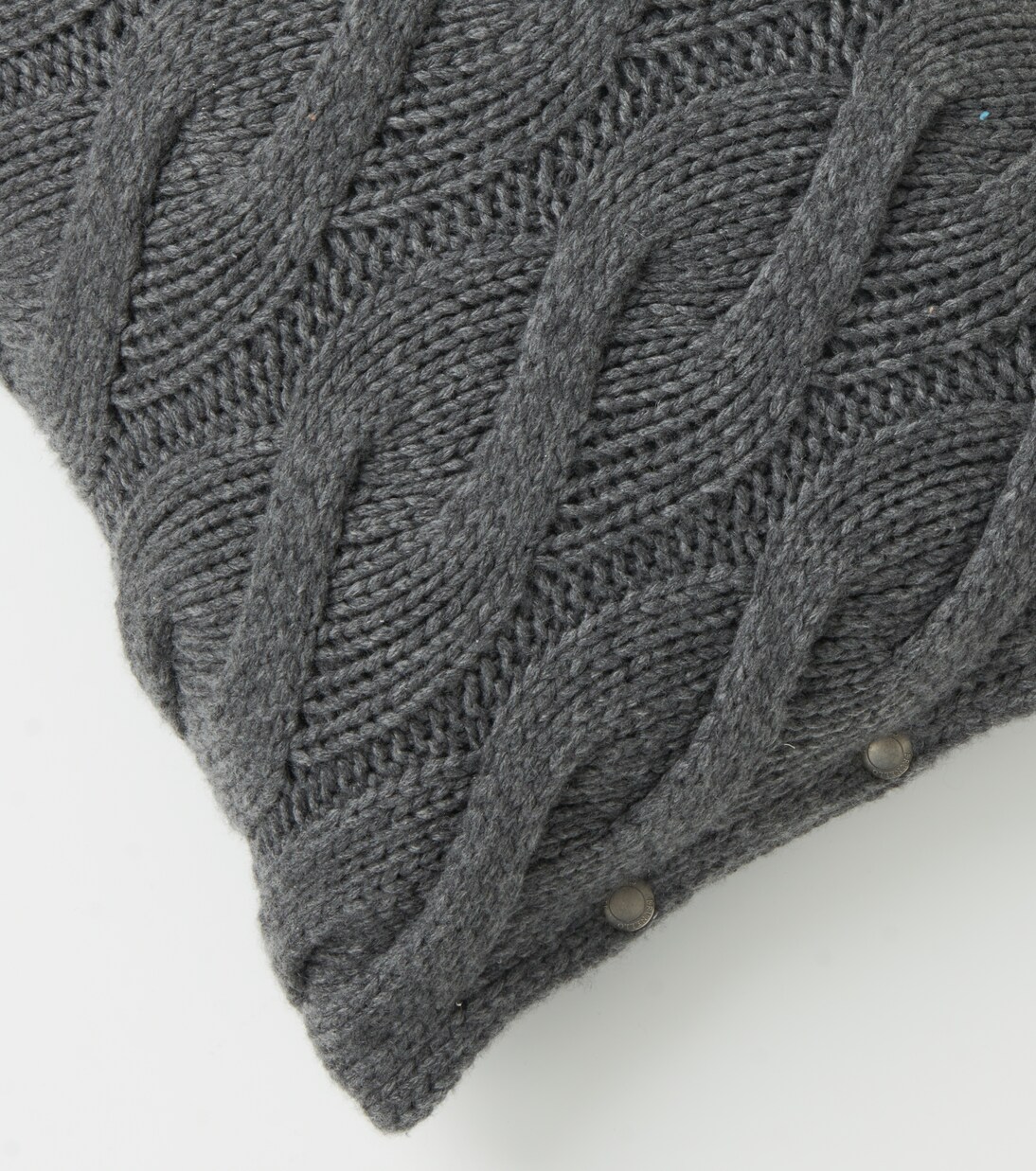 Cable-knit cashmere cushion | Brunello Cucinelli