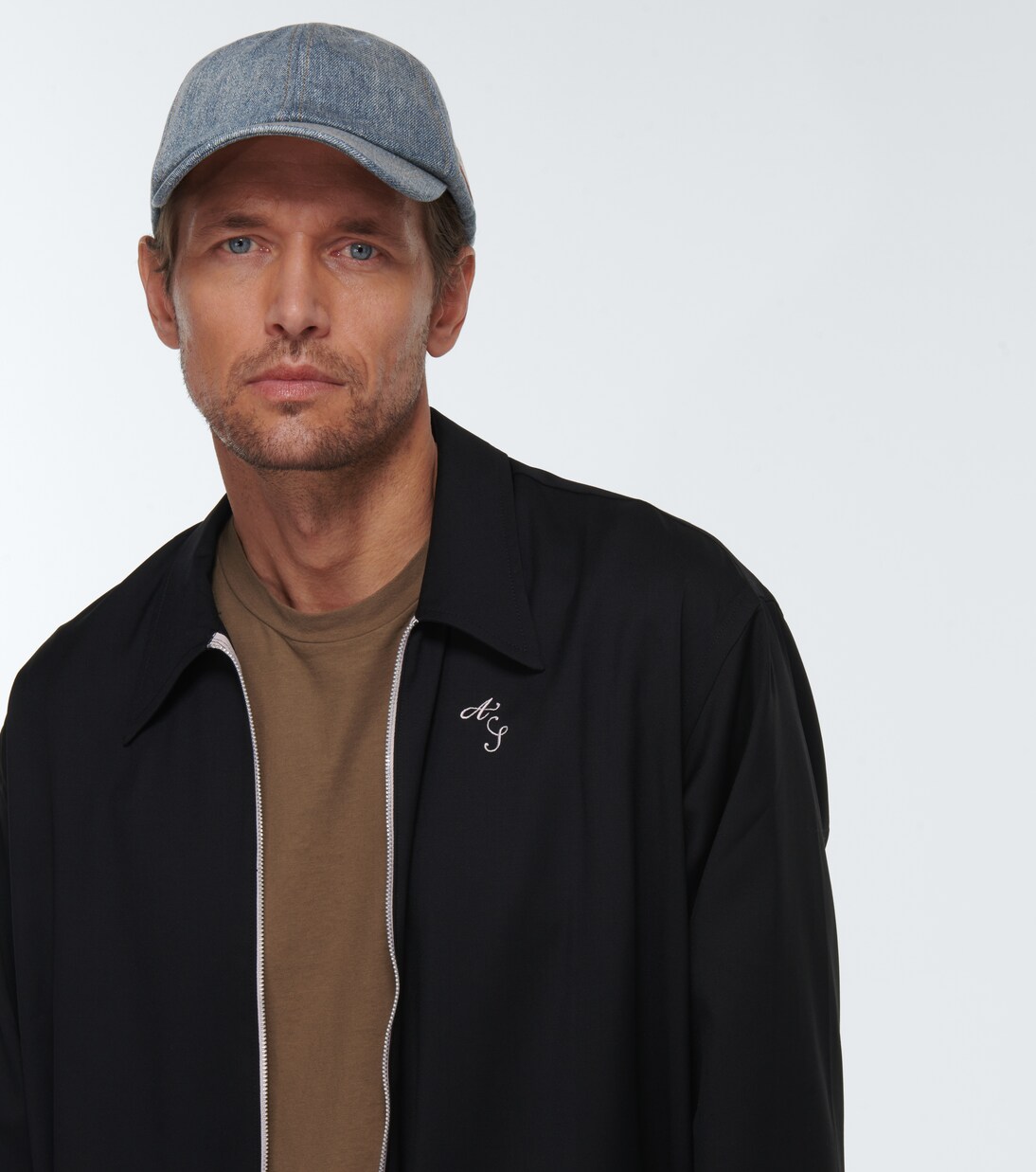 Denim baseball cap | Acne Studios