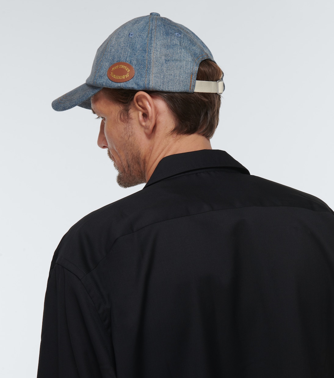 Denim baseball cap | Acne Studios
