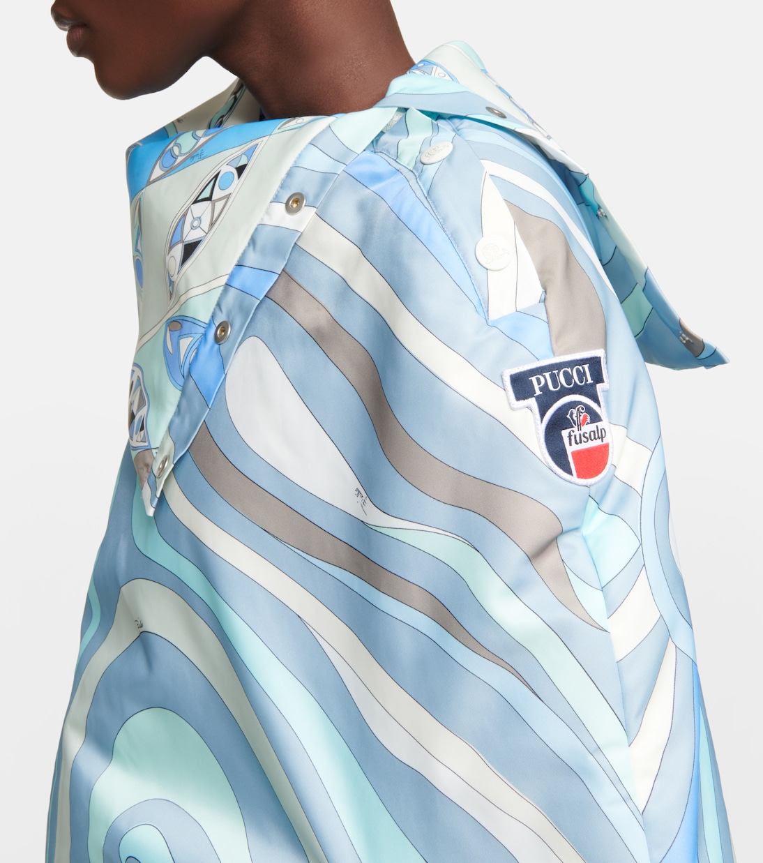 x Fusalp Marmo poncho | Pucci