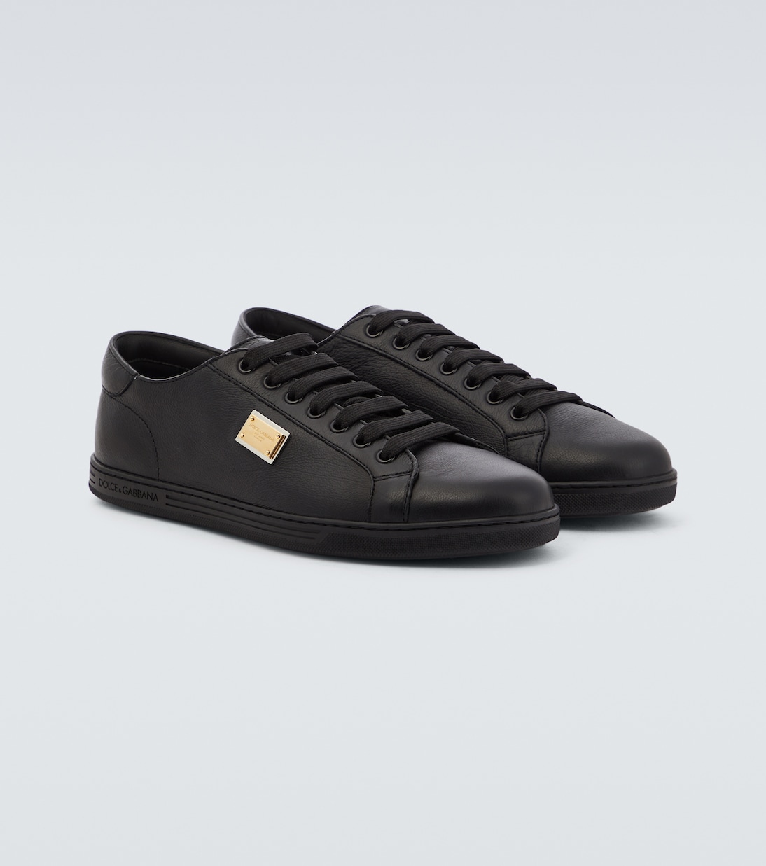 Zapatillas Saint Tropez de piel | Dolce&Gabbana