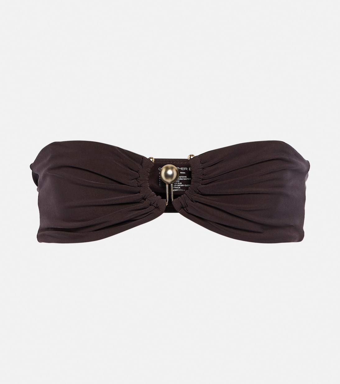 Haut de bikini bandeau | Christopher Esber