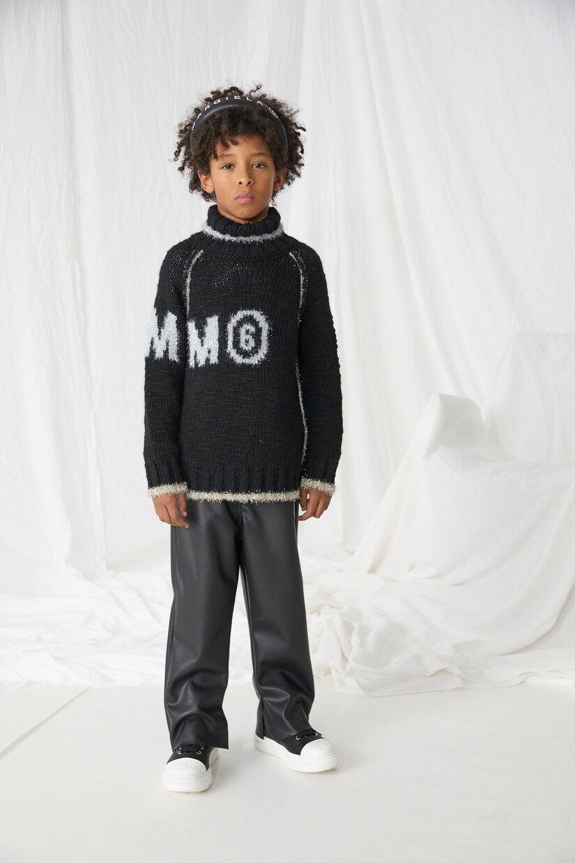 Logo turtleneck sweater | MM6 Maison Margiela Kids