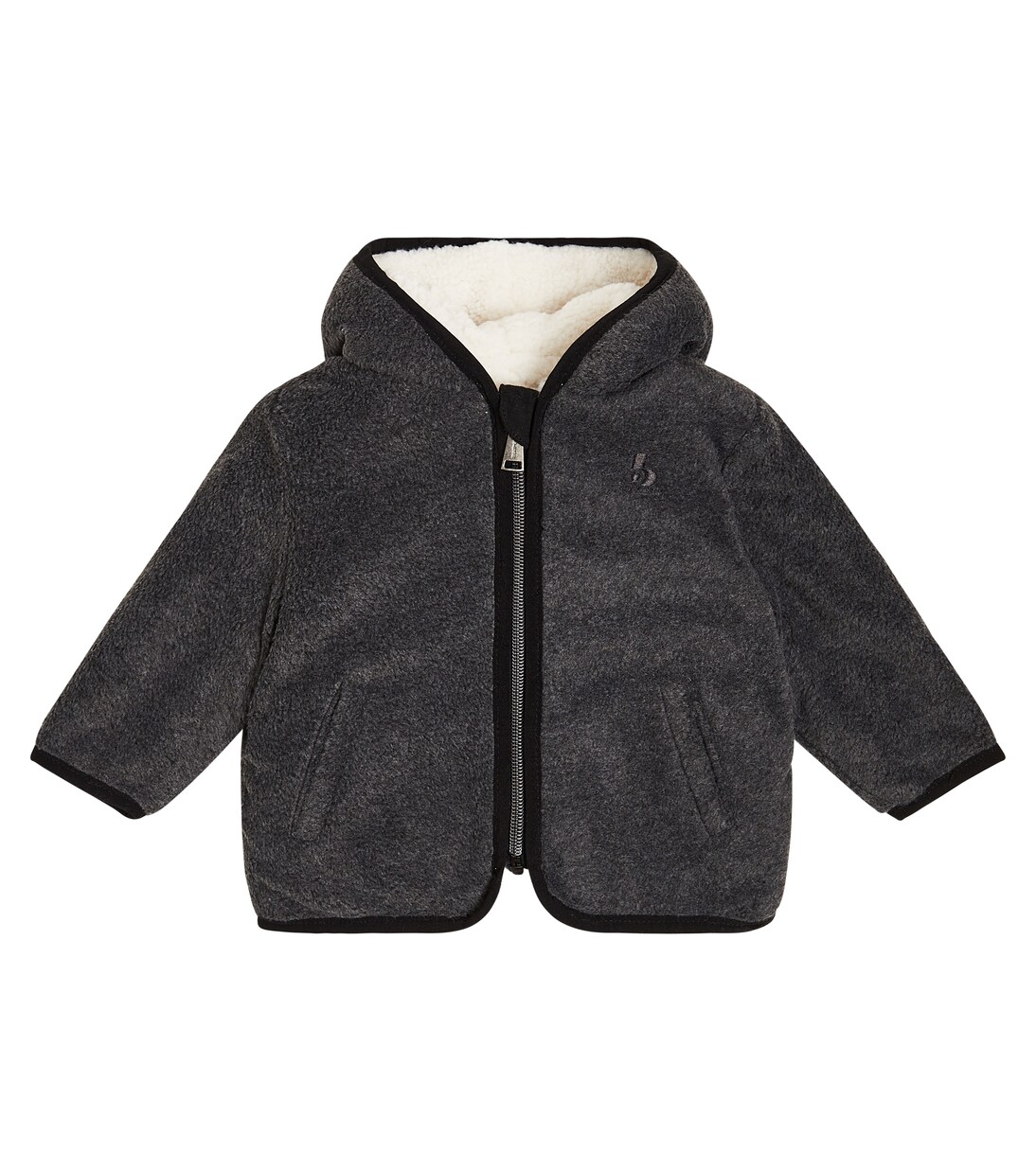 Baby Dolovan fleece zip-up hoodie | Bonpoint