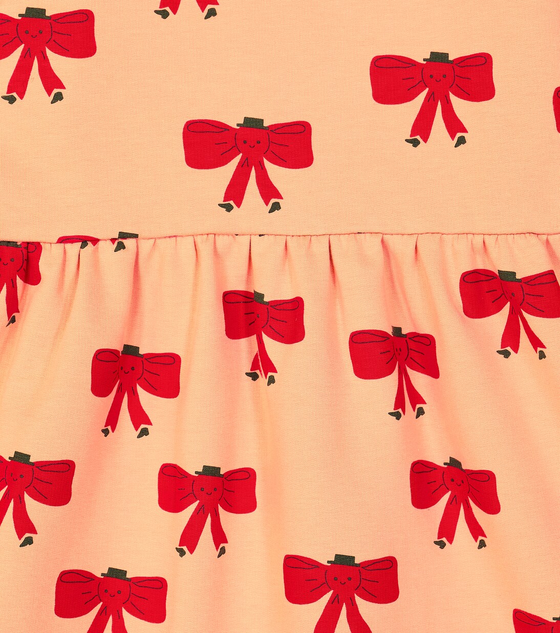 Tiny Bow cotton-blend dress | Tinycottons