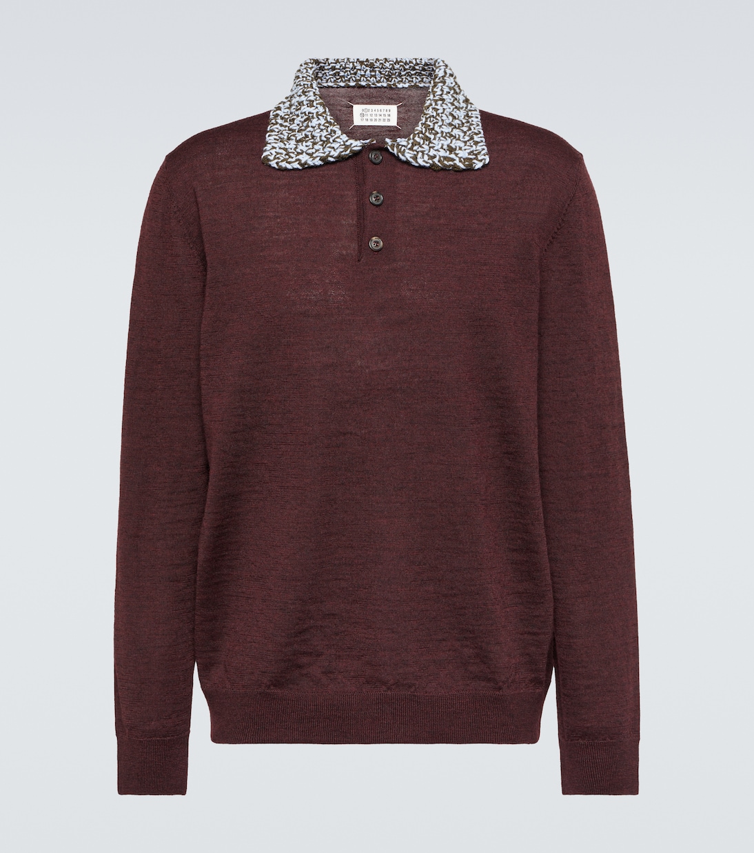 Wool polo sweater | Maison Margiela