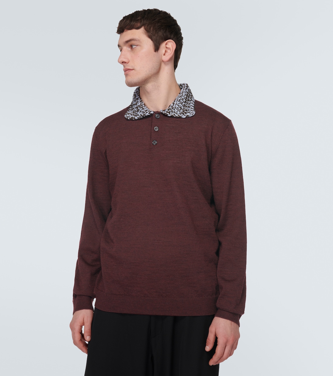 Wool polo sweater | Maison Margiela