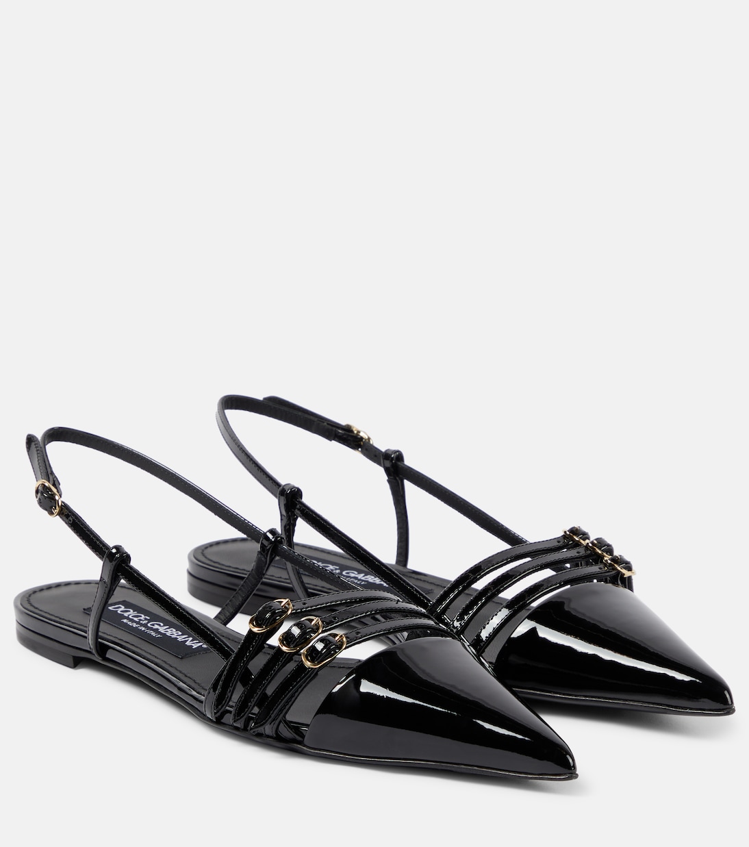 Ballerine slingback in vernice | Dolce&Gabbana