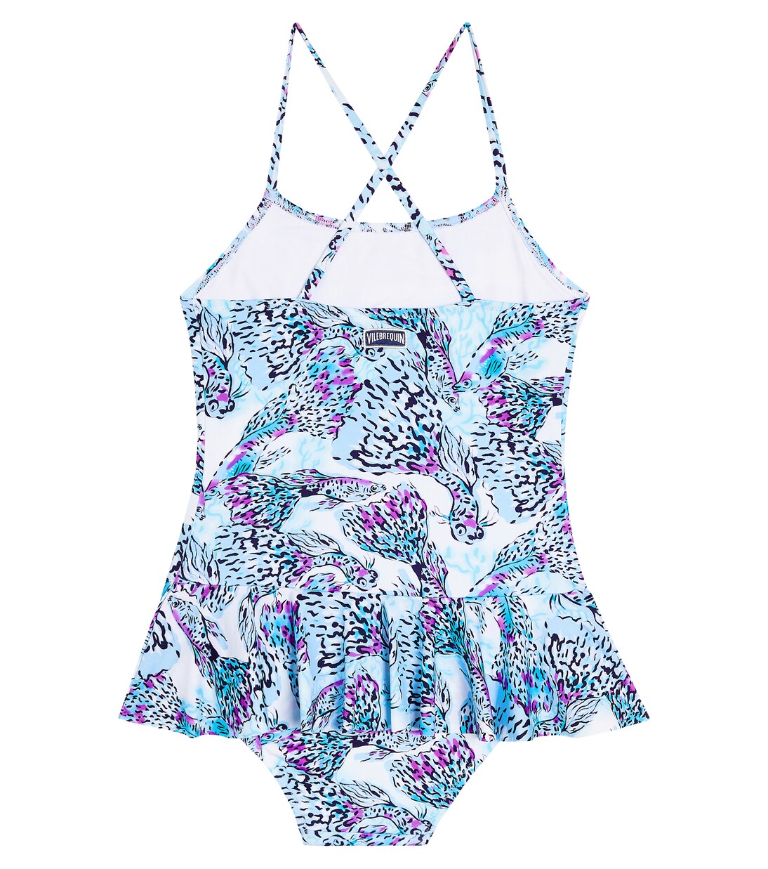 Grilly ruffle-trimmed swimsuit | Vilebrequin Kids