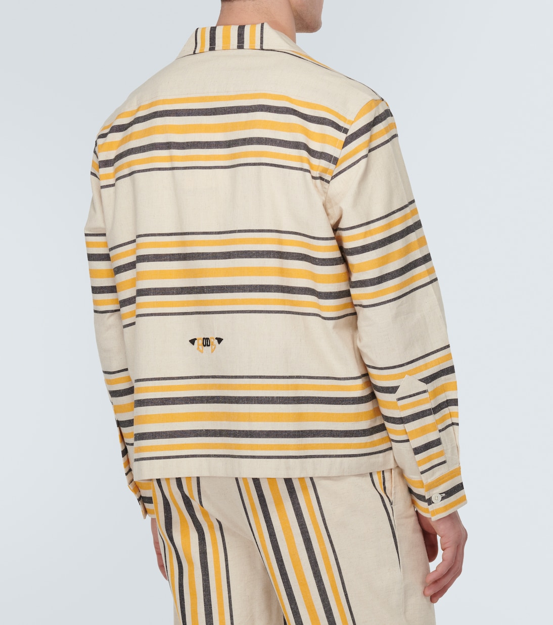 Namesake striped cotton shirt | Bode