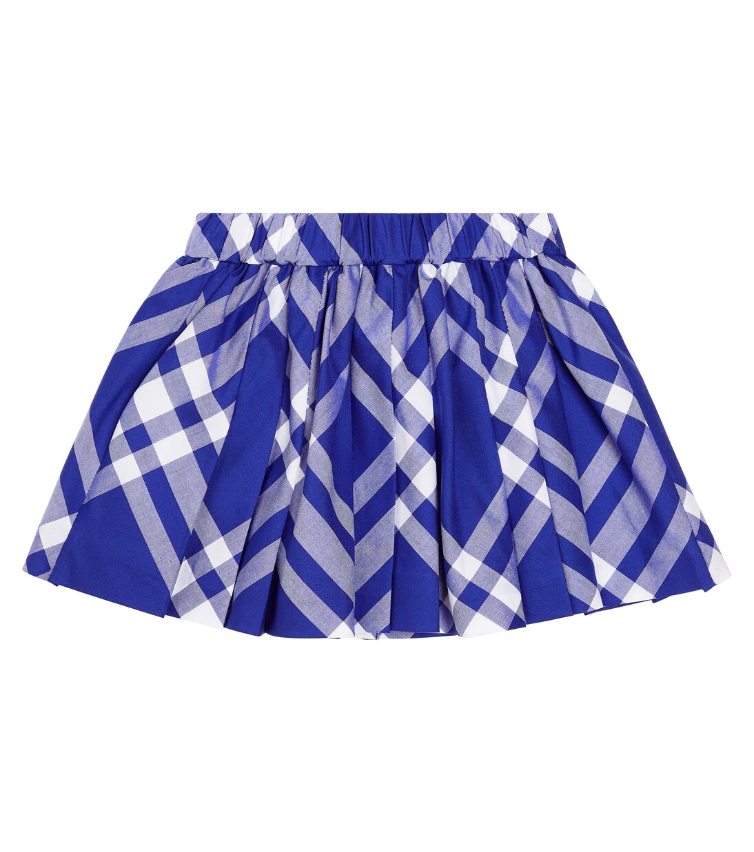 Baby checked pleated cotton skirt | Burberry Kids