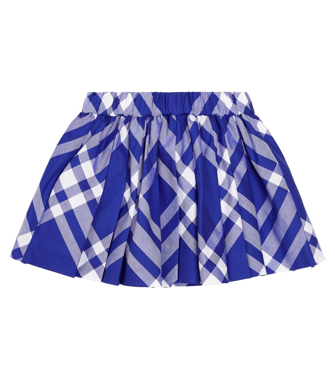 Baby checked pleated cotton skirt | Burberry Kids