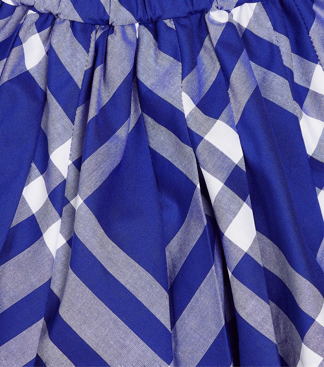 Baby checked pleated cotton skirt | Burberry Kids