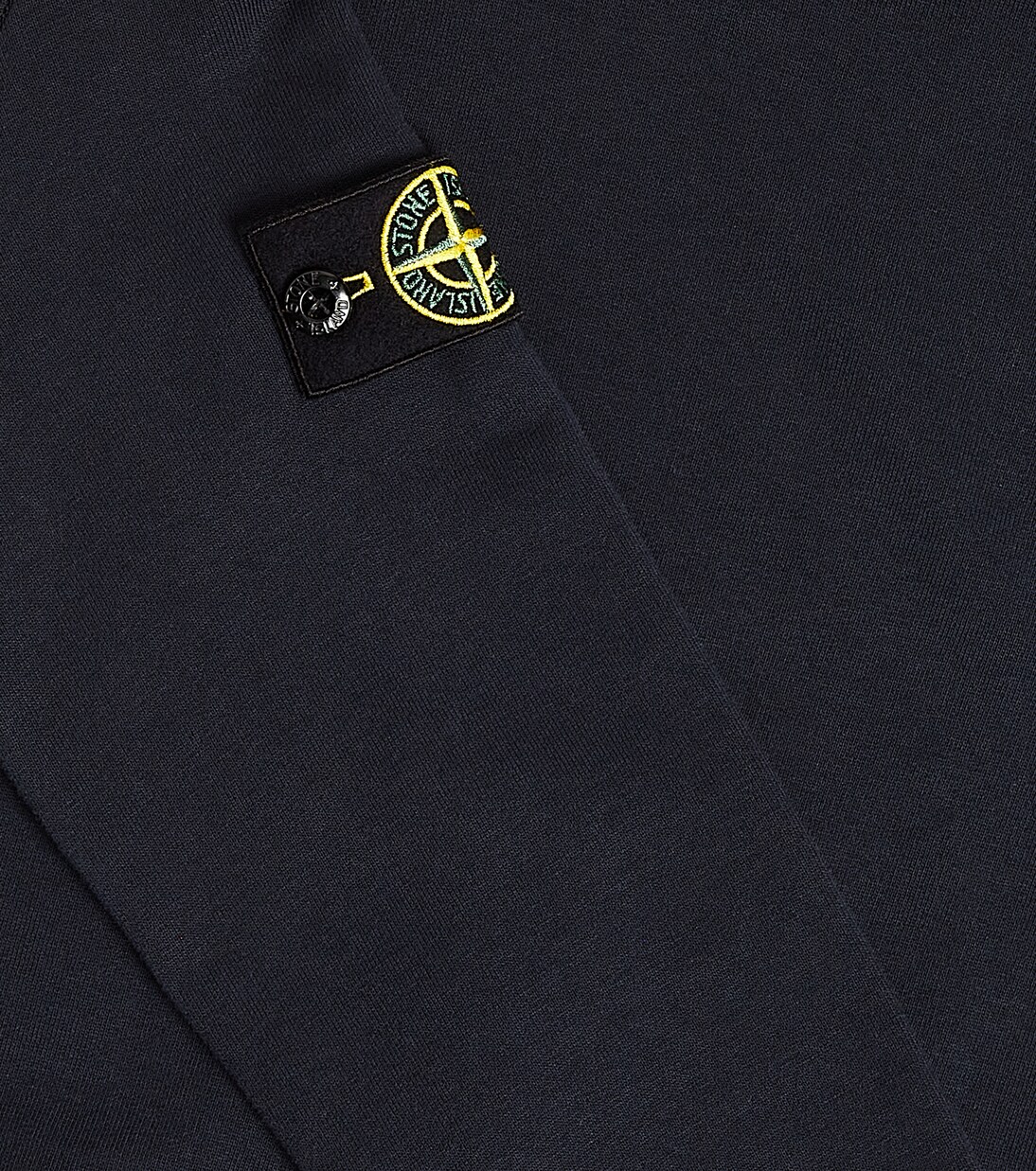 Compass cotton hoodie | Stone Island Junior