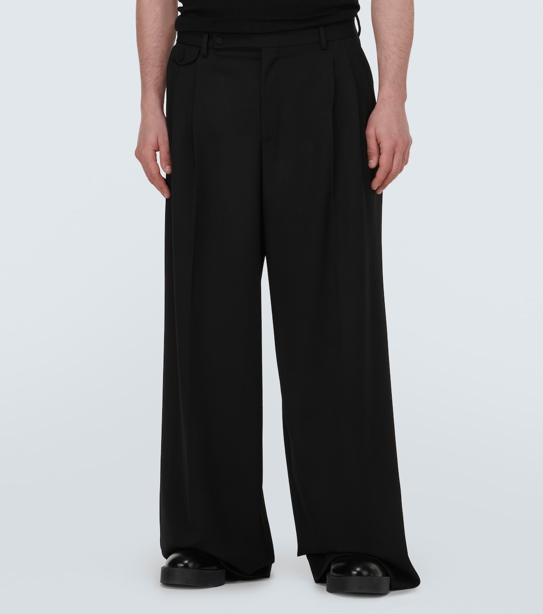 初剪羊毛斜纹裤 | Dolce&Gabbana