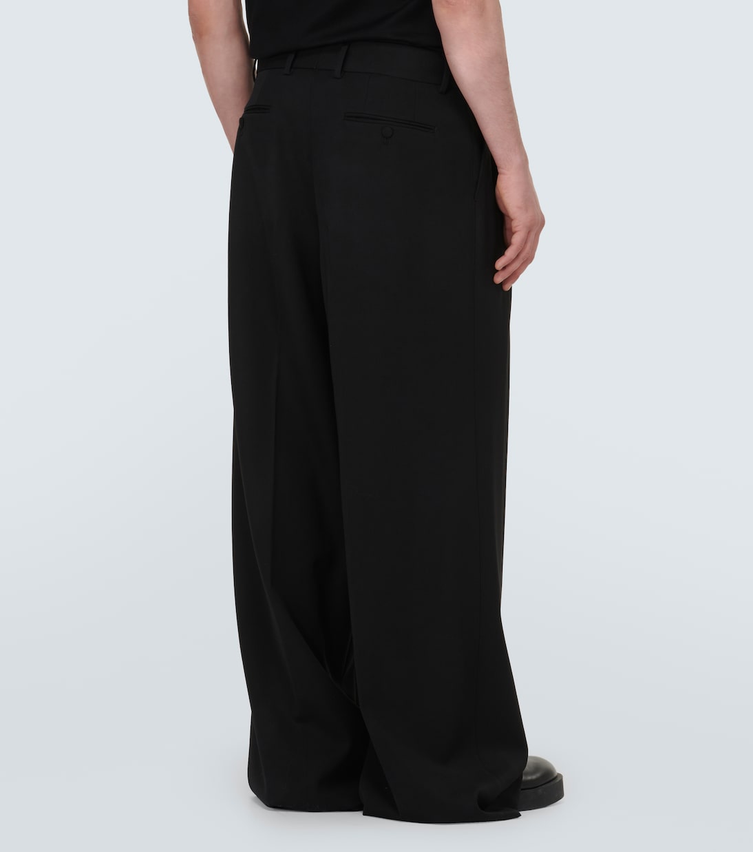 初剪羊毛斜纹裤 | Dolce&Gabbana