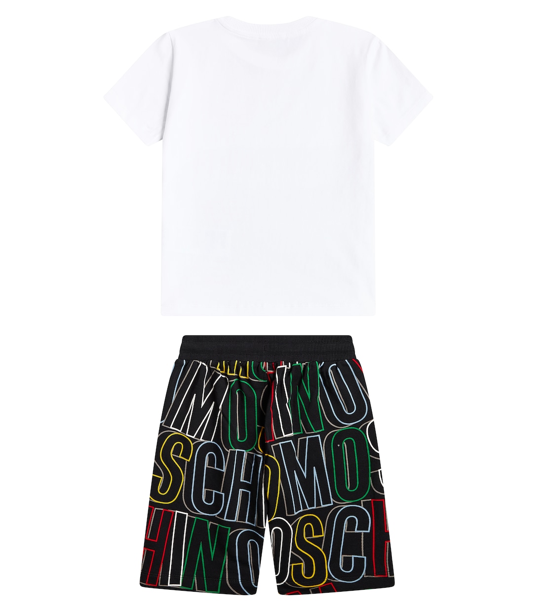 Set de camiseta y shorts de algodón | Moschino Kids