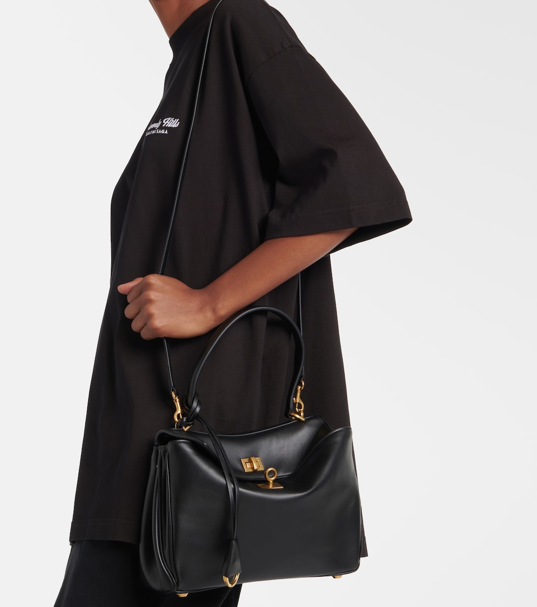 Rodeo Small leather tote bag | Balenciaga