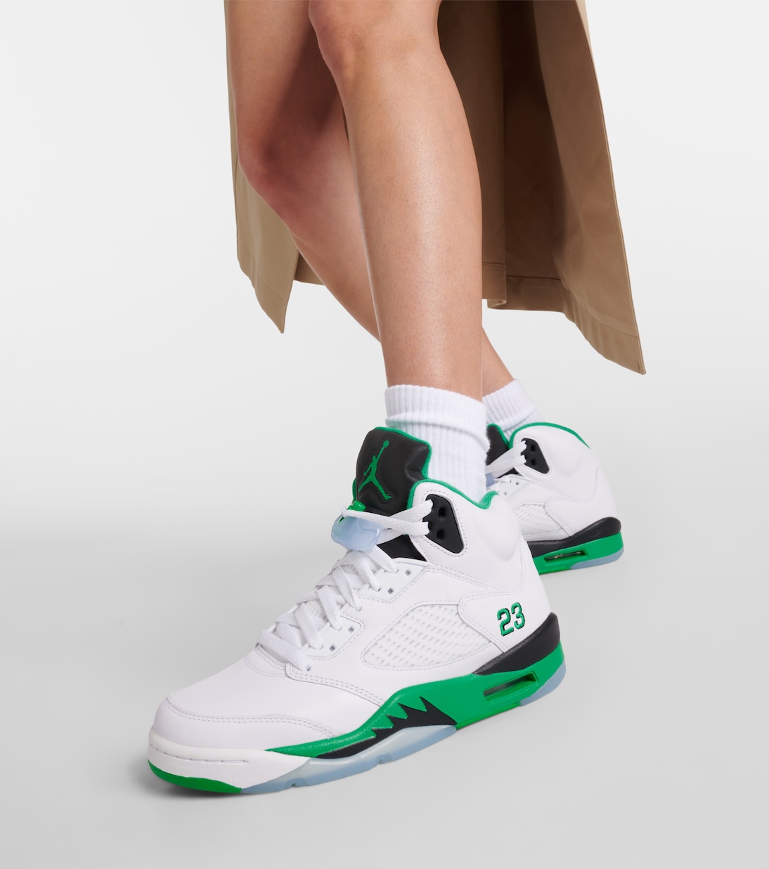 Air Jordan 5 leather sneakers | Nike