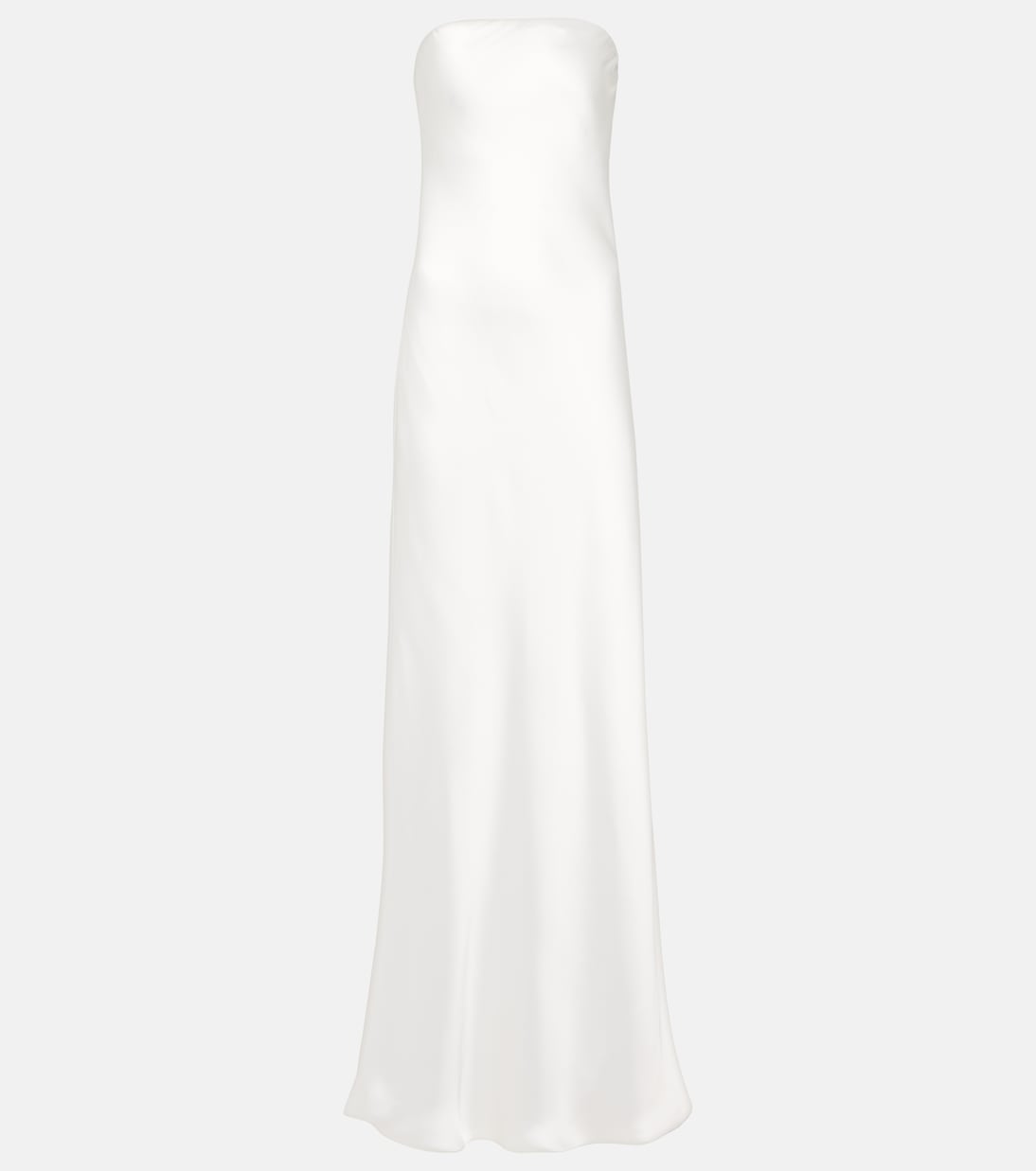 Crêpe satin gown | Norma Kamali