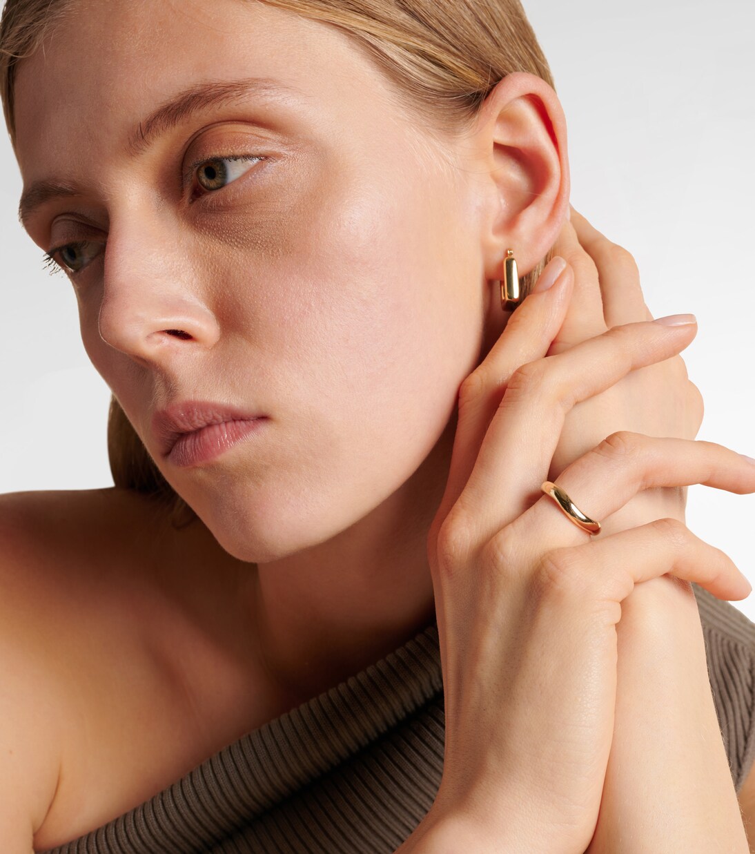 Anello Bold Merge in oro 14kt  | Stone and Strand