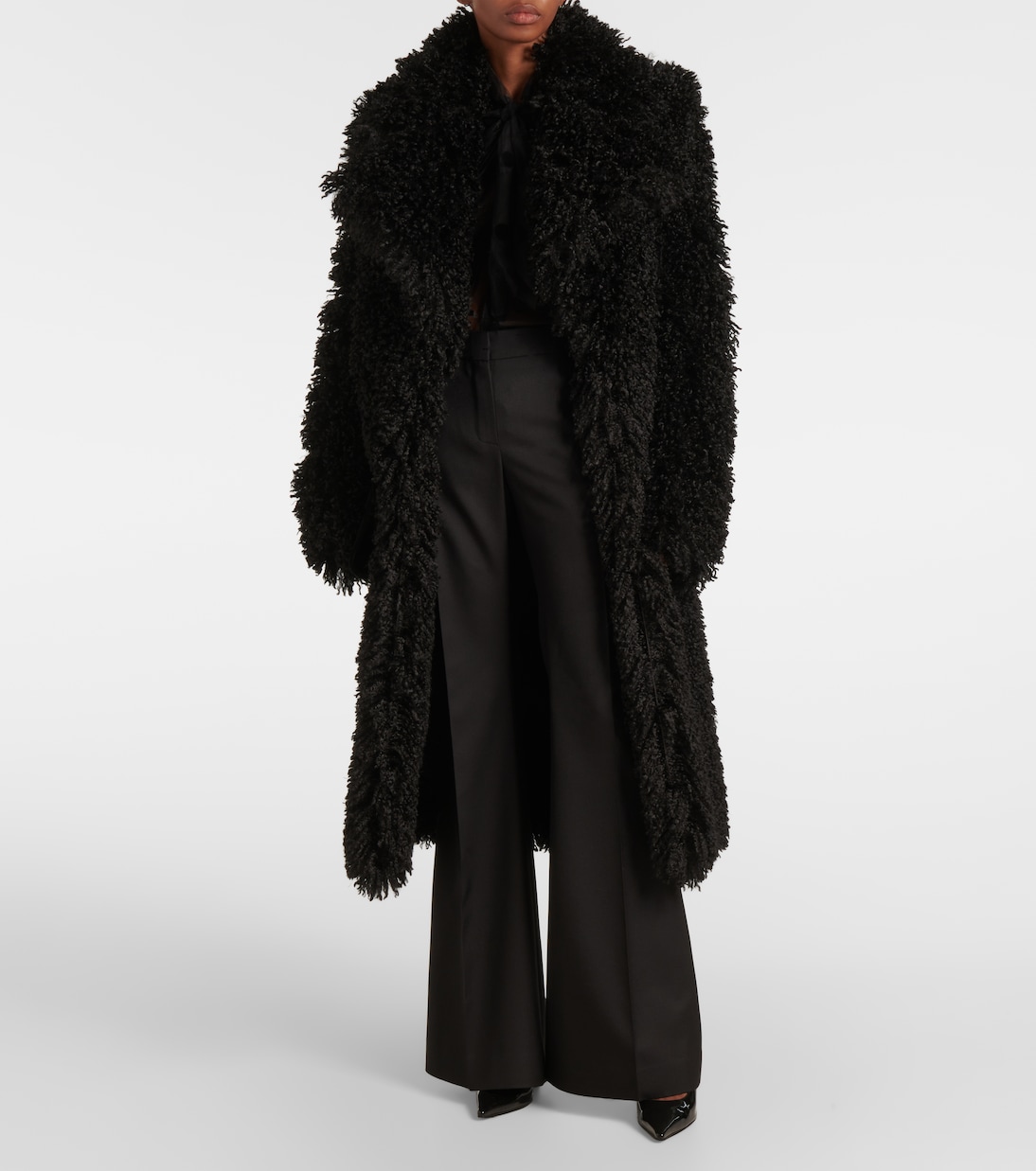Mantel aus Faux Fur | Nina Ricci