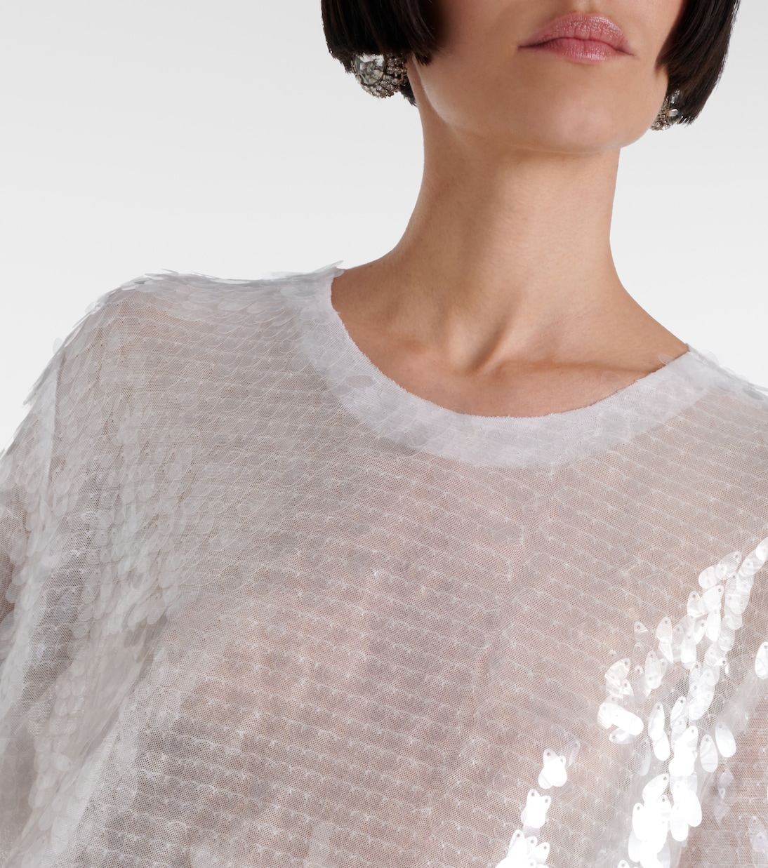 Minikleid mit Pailletten | Norma Kamali