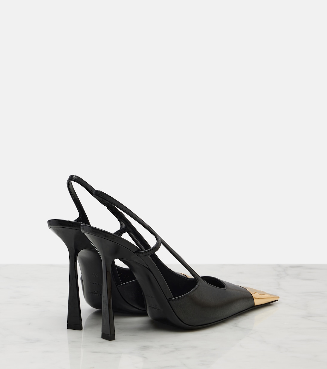 Slingback-Pumps Jeanne 110 aus Leder | Saint Laurent