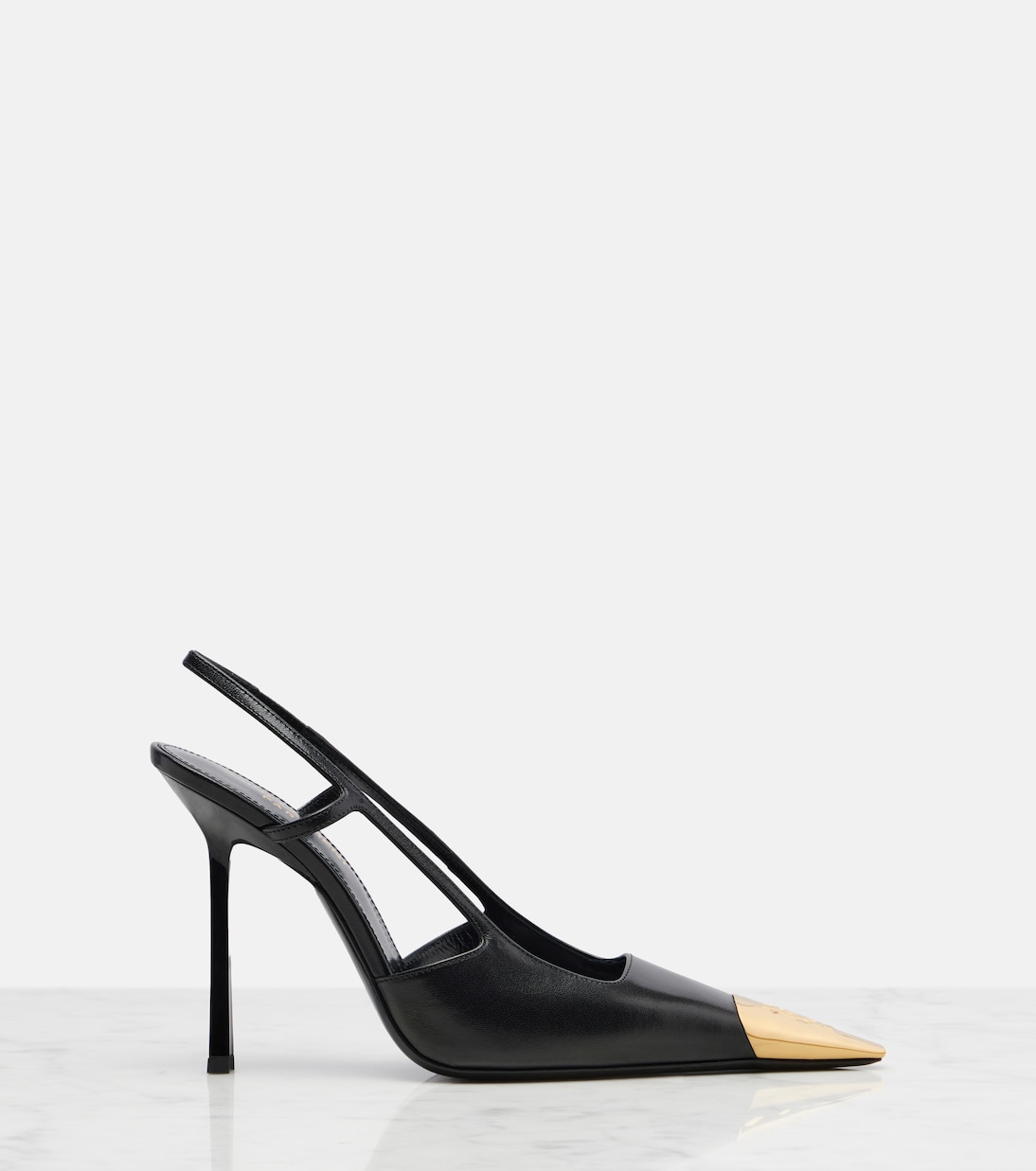 Slingback-Pumps Jeanne 110 aus Leder | Saint Laurent