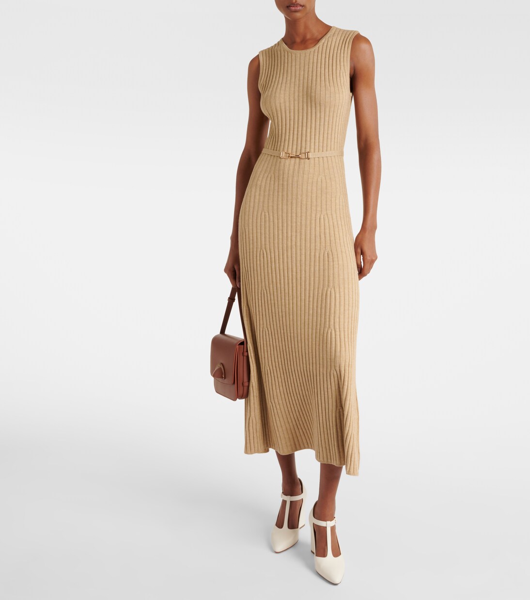 Robe midi en laine et cachemire | Gabriela Hearst