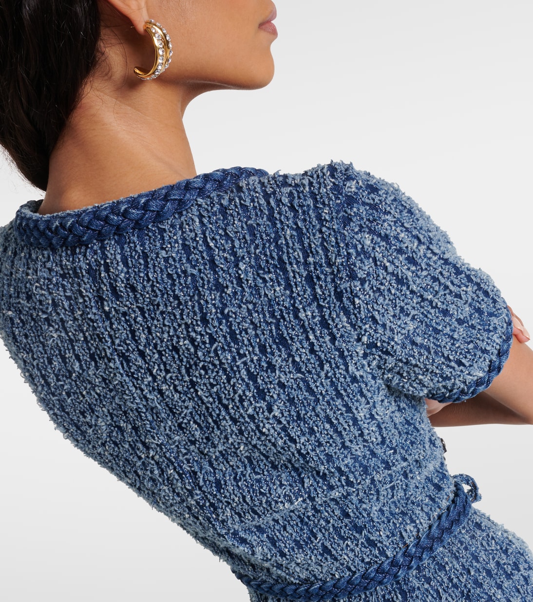 Minikleid aus Denim | Self-Portrait