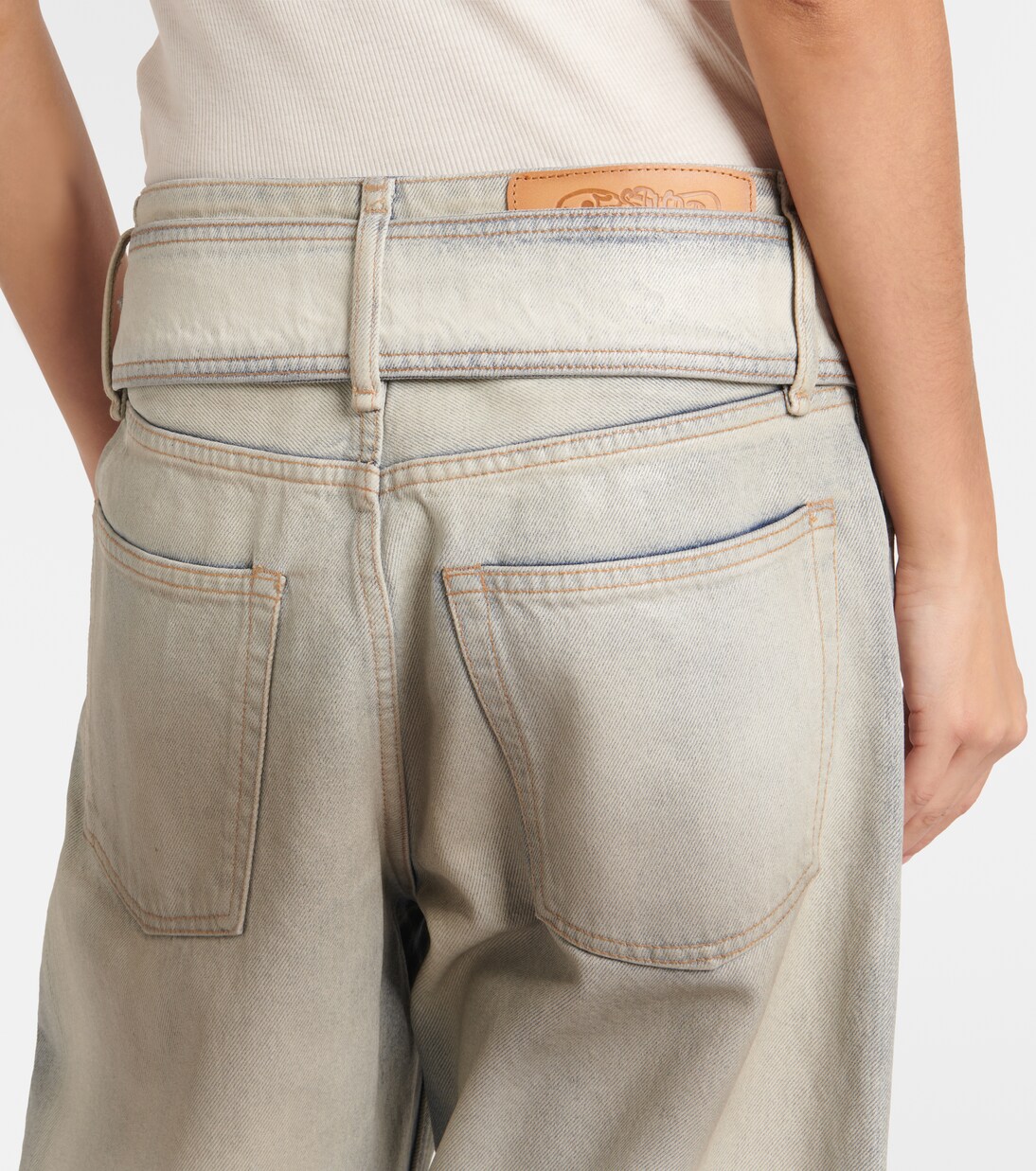 Wide-Leg Low-Rise Jeans | Acne Studios