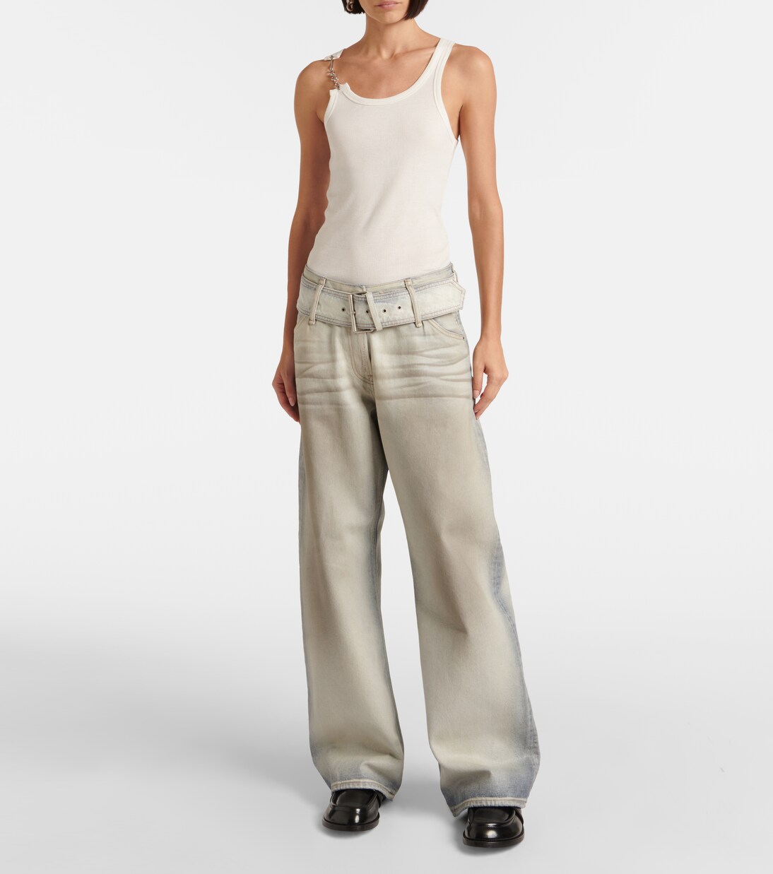 Wide-Leg Low-Rise Jeans | Acne Studios