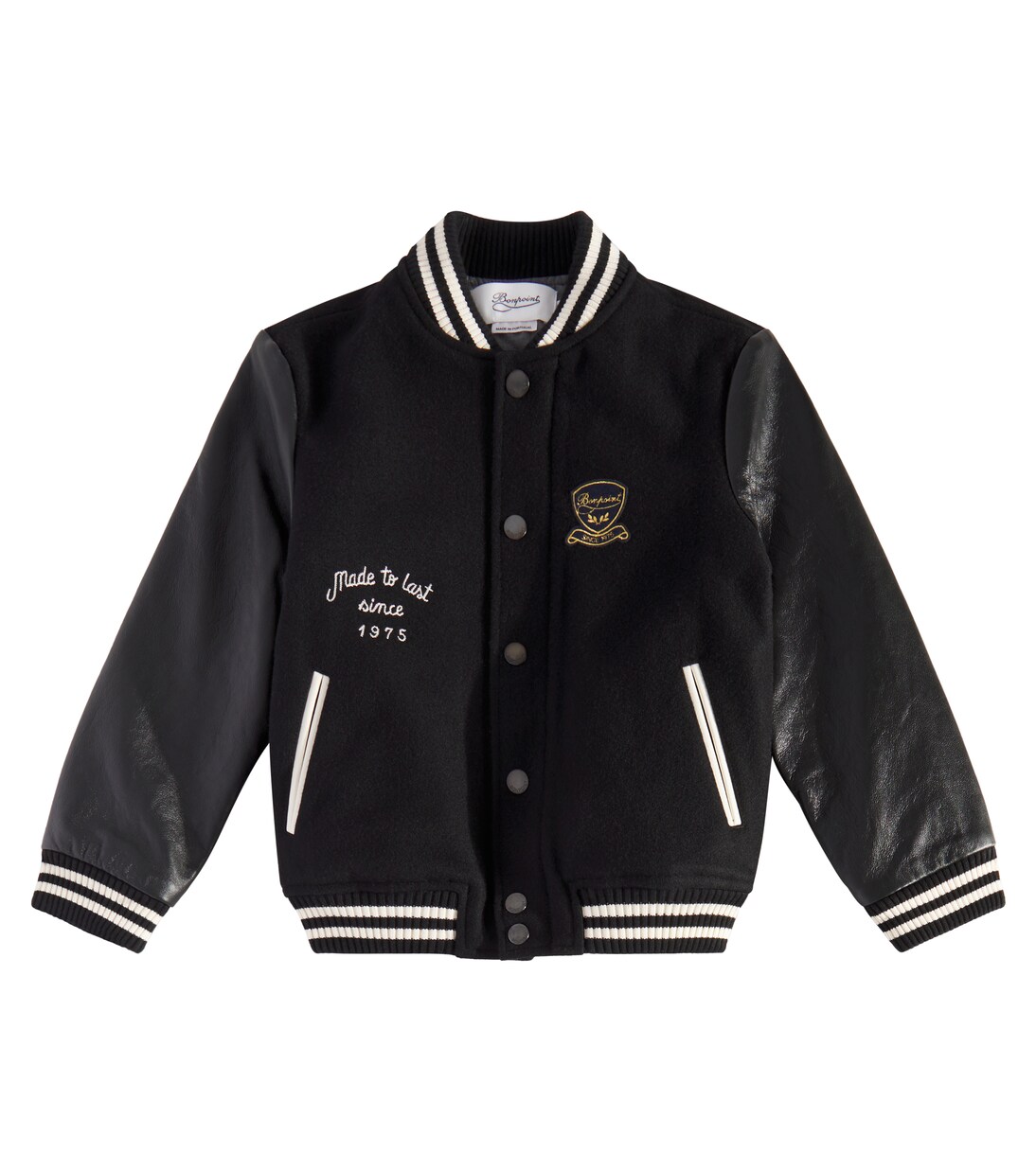Darmouth wool-blend varsity jacket | Bonpoint