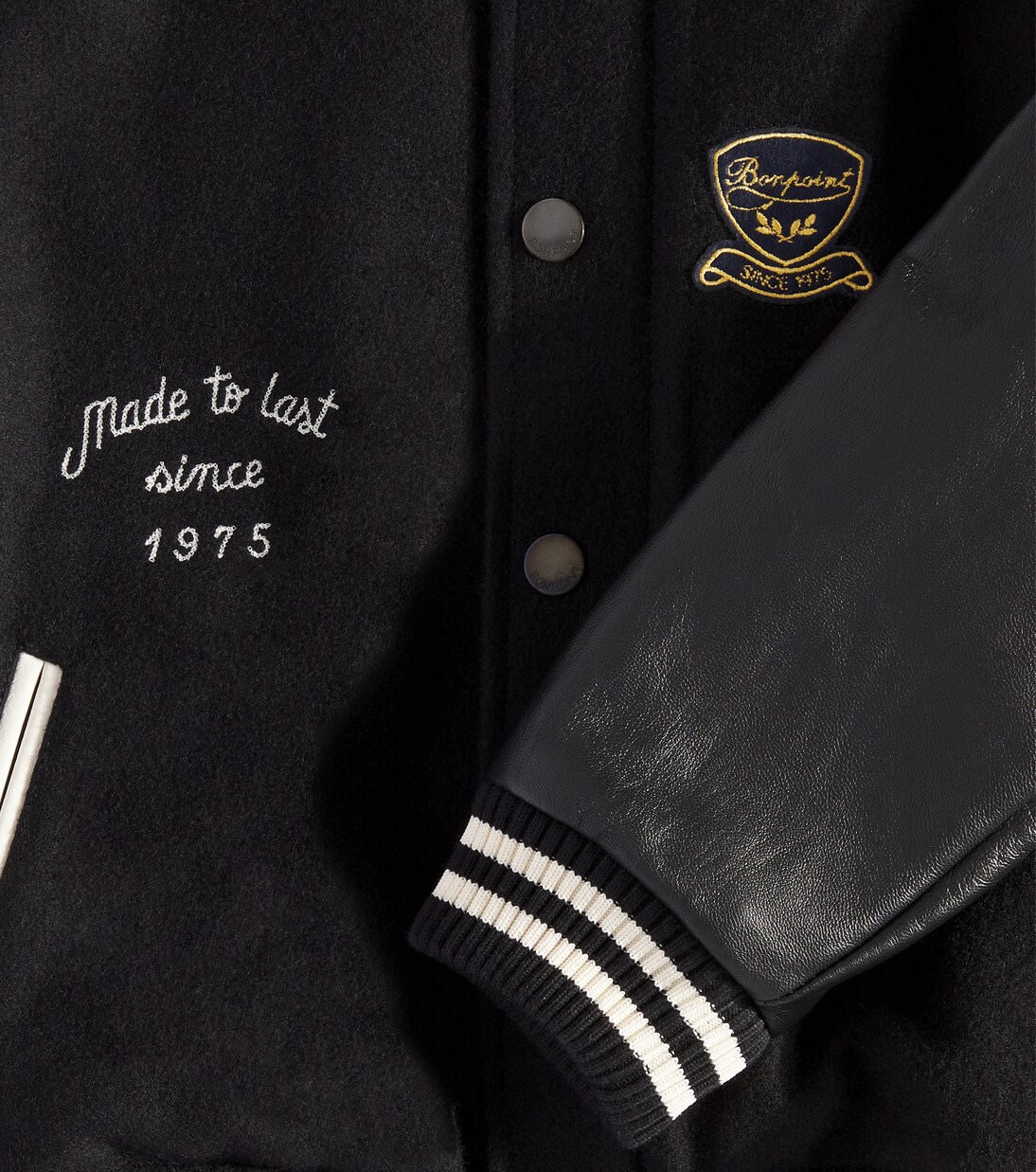 Darmouth wool-blend varsity jacket | Bonpoint