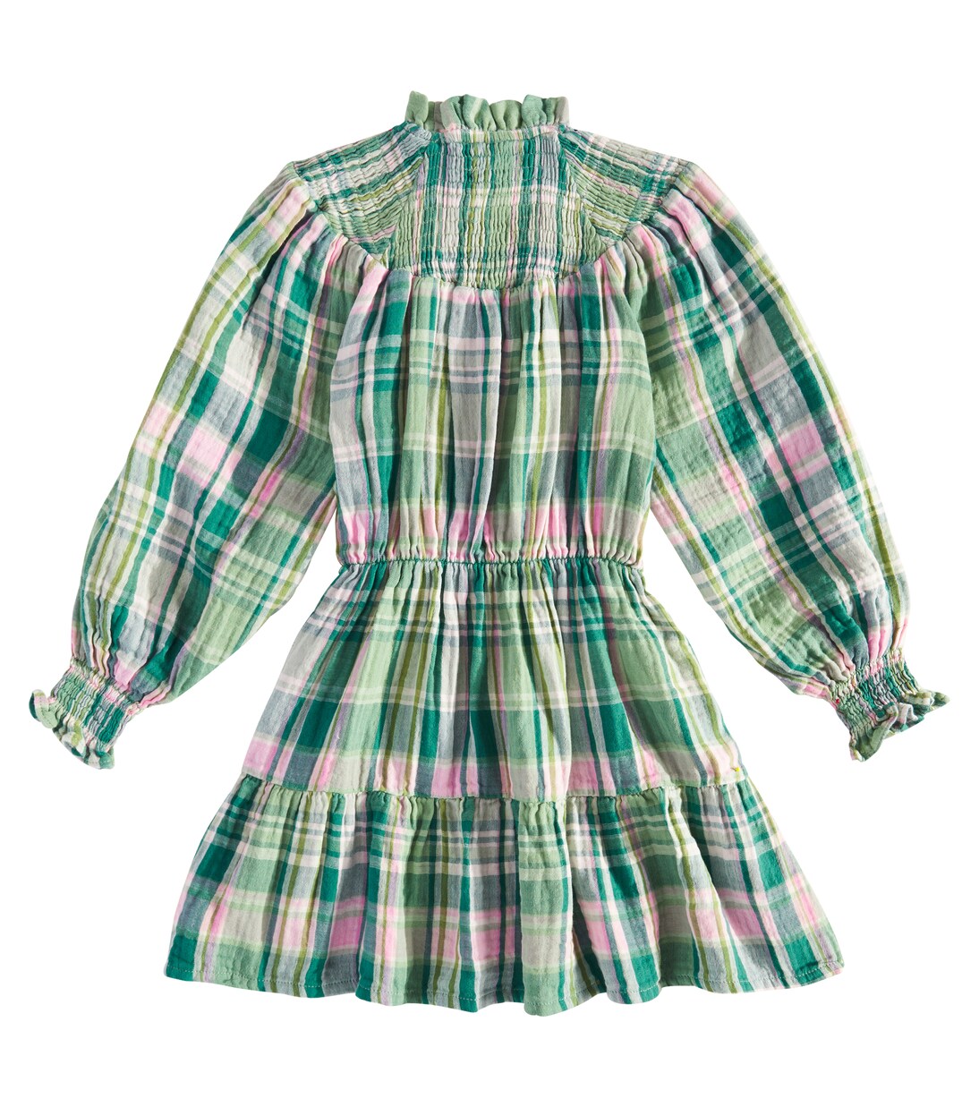 Robe Greenland en coton à carreaux | The New Society