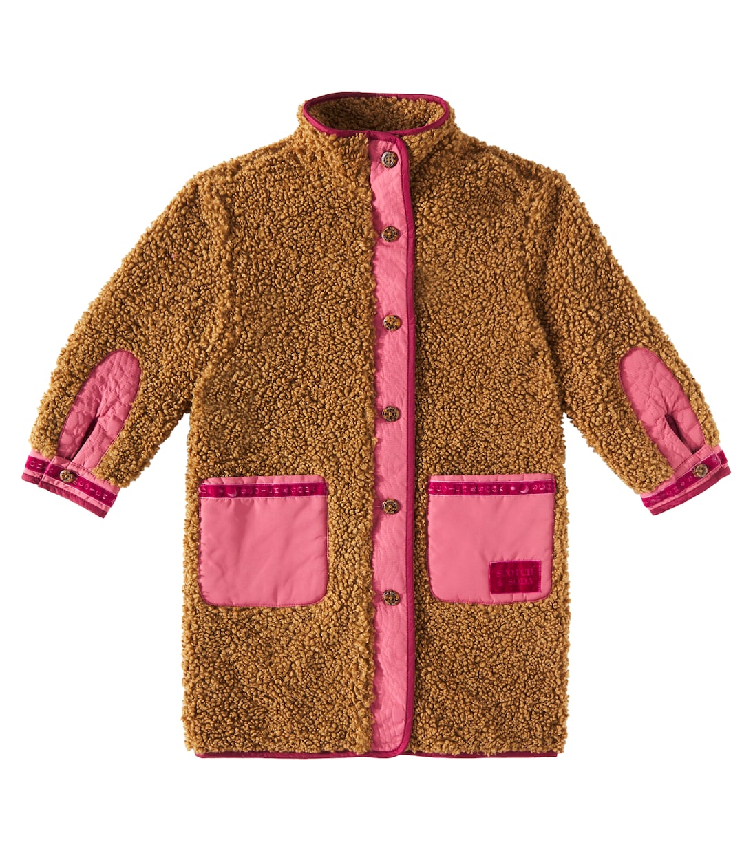 Jacke aus Teddyfleece | Scotch & Soda Kids