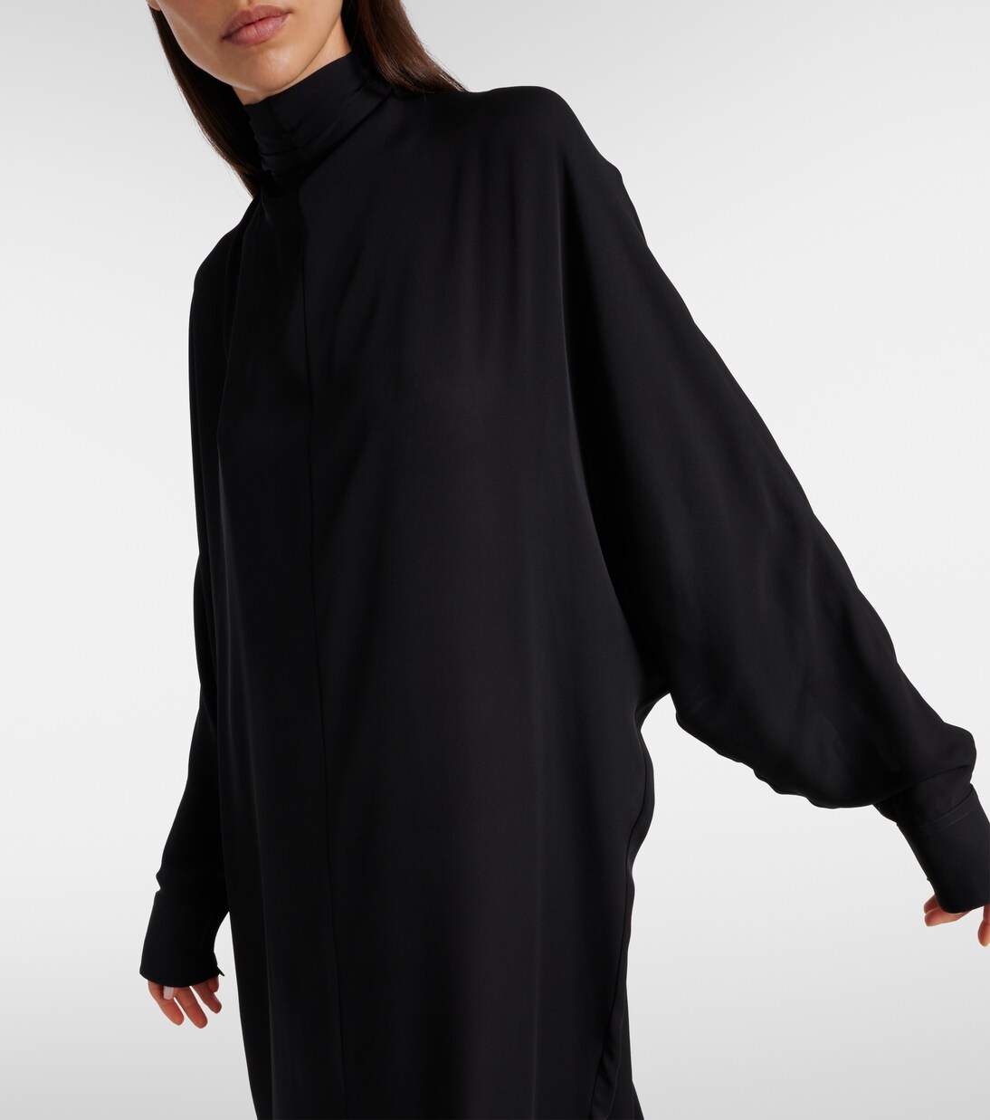 Robe longue Lexi en soie | Khaite