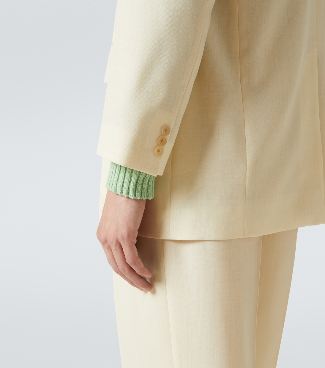 Wool and mohair blazer | Auralee