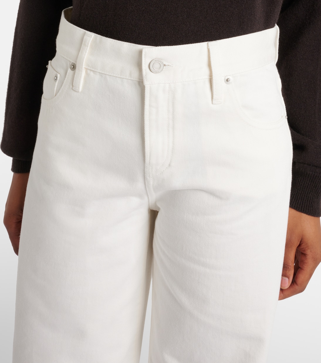 Mid-rise wide-leg jeans | Ralph Lauren Collection