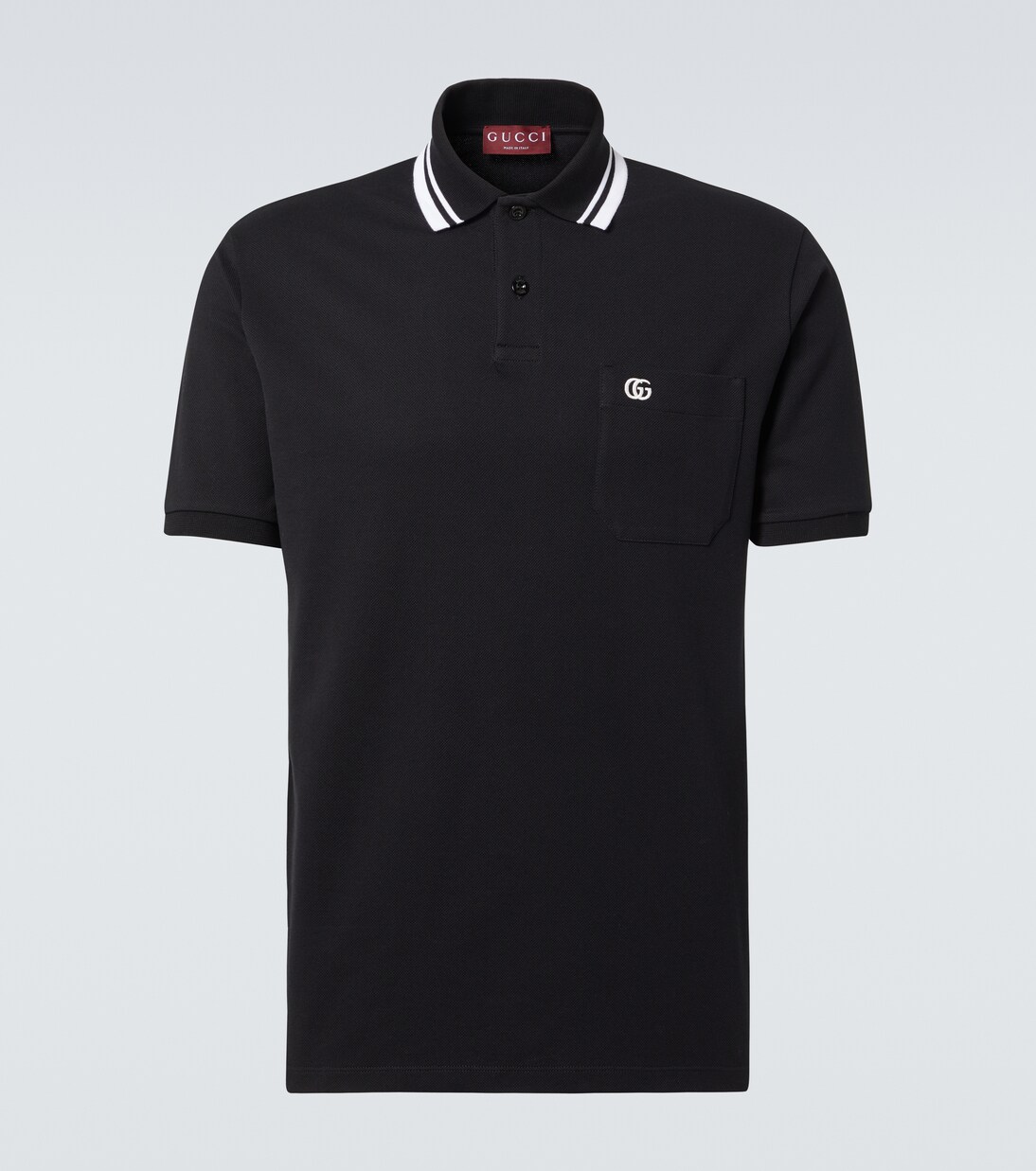 GG Web cotton-blend polo shirt | Gucci