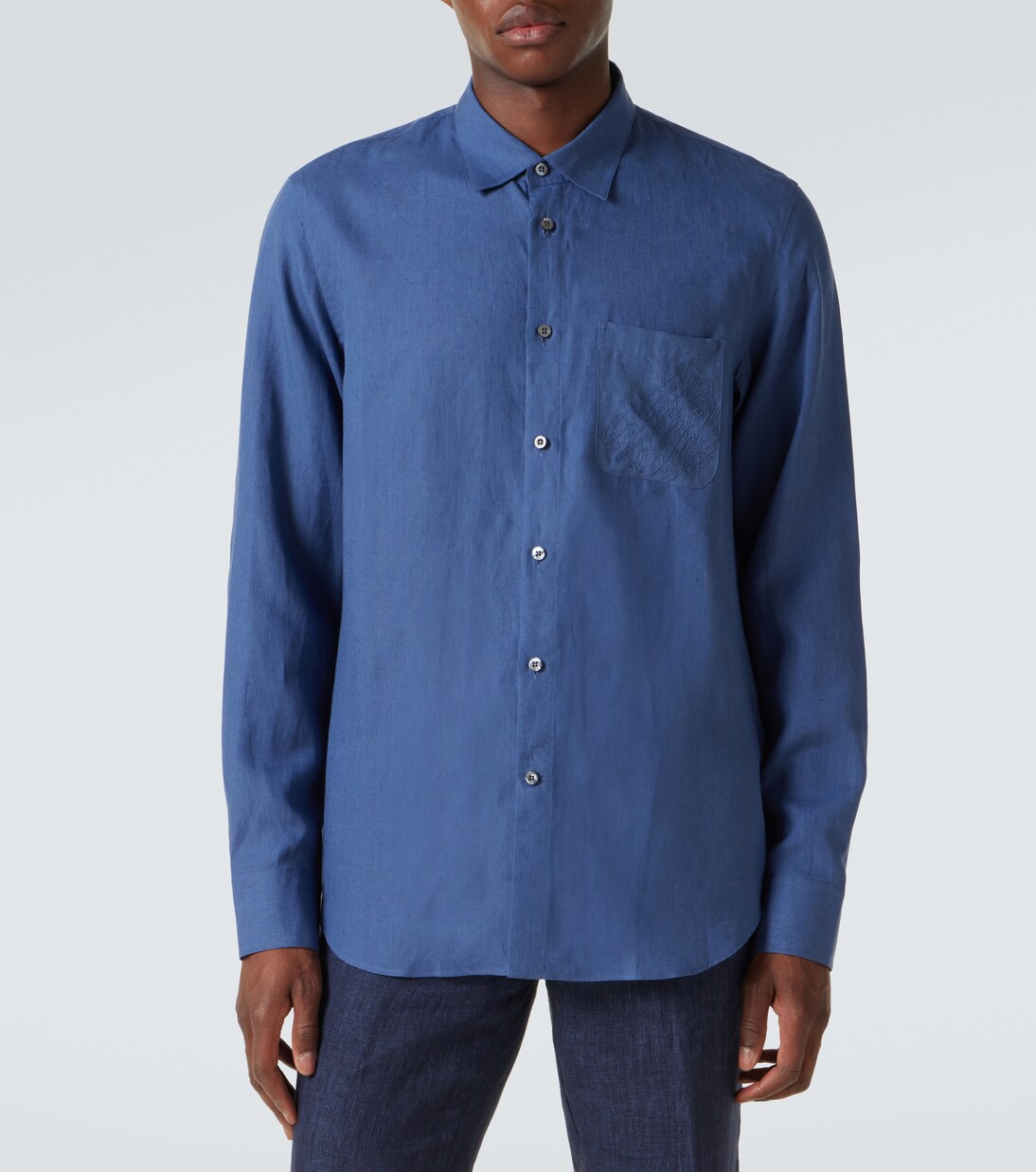 Hemd Scritto aus Leinen | Berluti