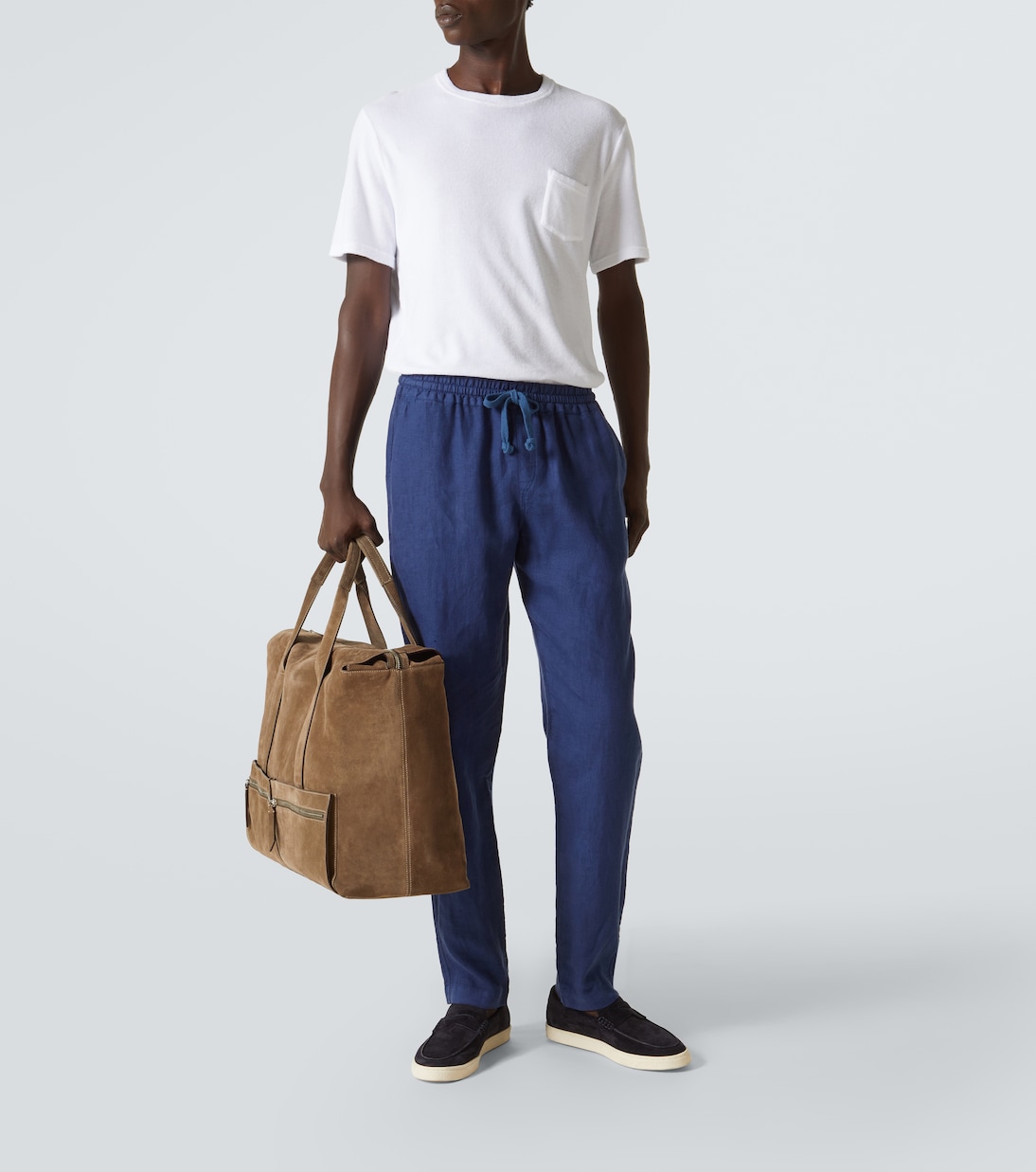 T-Shirt aus Baumwollfrottee | Fedeli