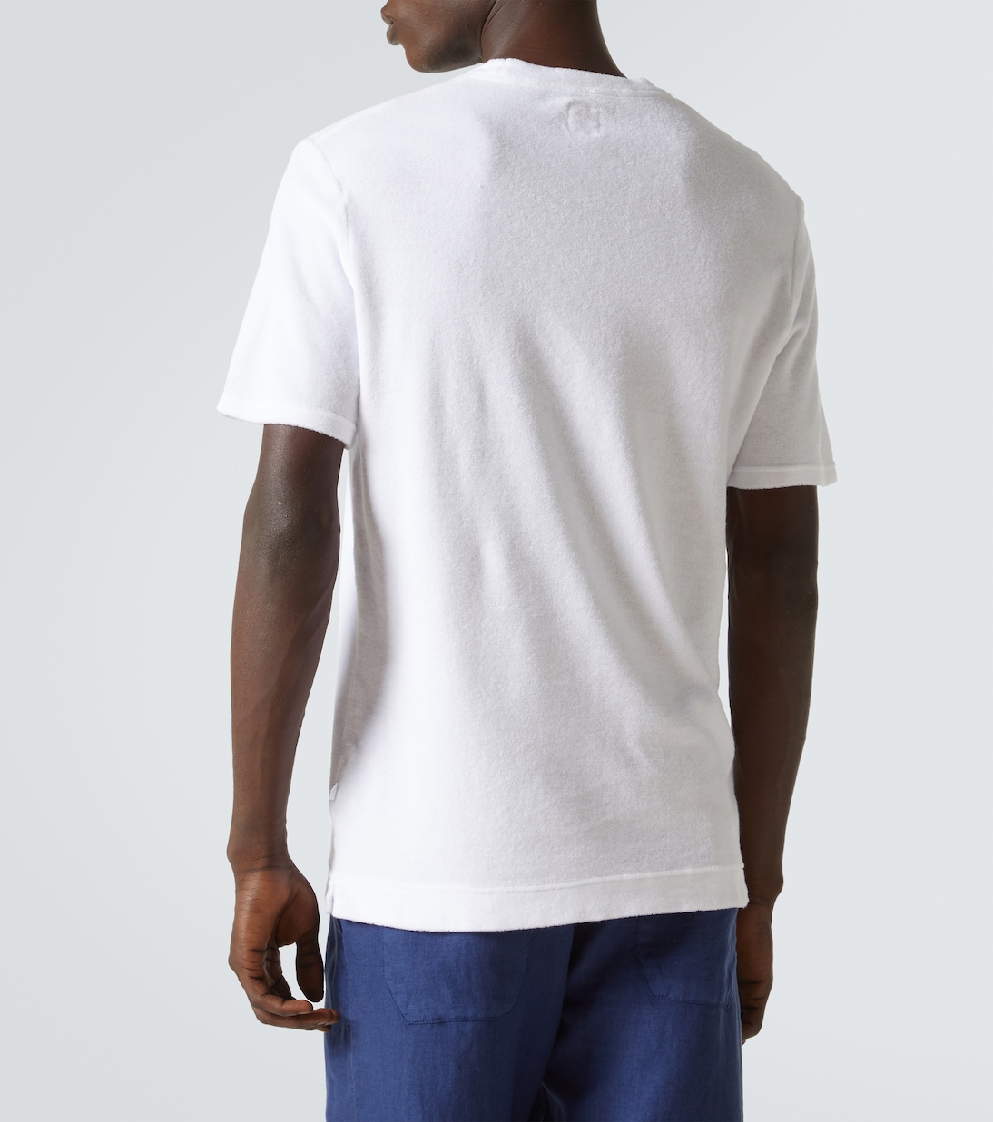 T-Shirt aus Baumwollfrottee | Fedeli