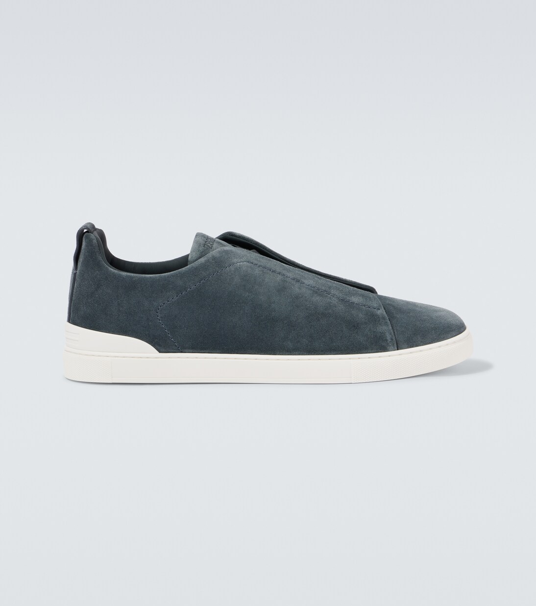 Triple Stitch suede slip-on sneakers | Zegna