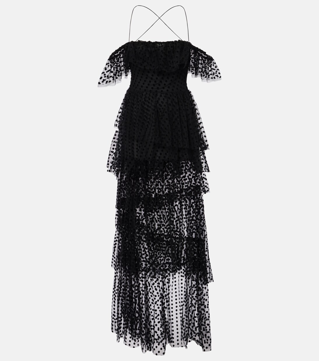 Robe longue Carmen en tulle | Alexandra Miro